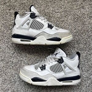 Nike Air Jordan 4 Military Black Size 5 Youth (Size 6.5 Women's)